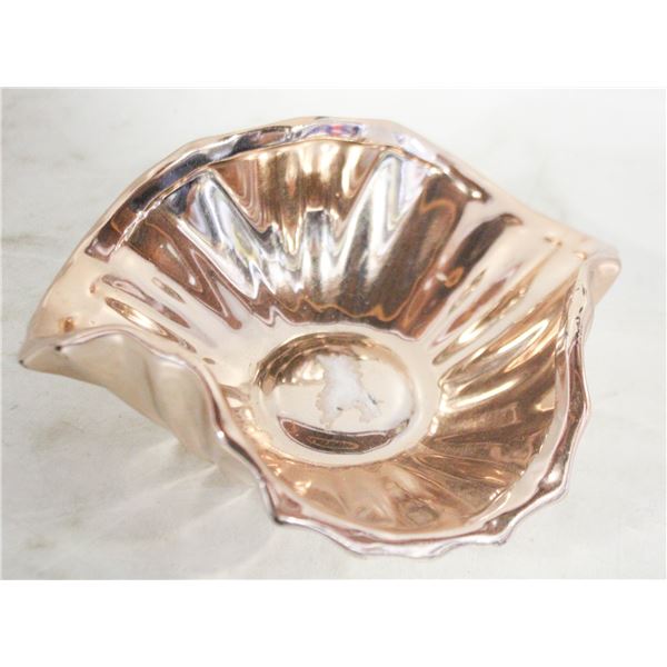 GOLD FINISH ACCENT BOWL