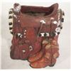 Image 1 : RUSTIC WESTERN HORSESHOE ROPE PILLAR
