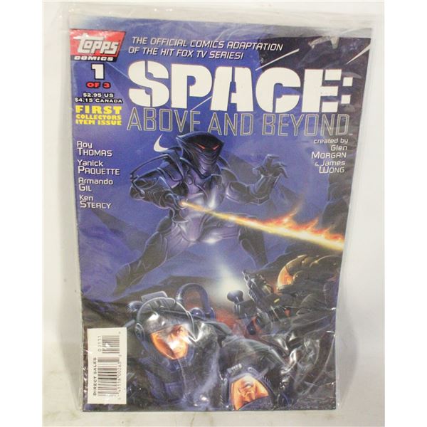 LOT OF 3 SPACE ABOVE BEYOND COMICS
