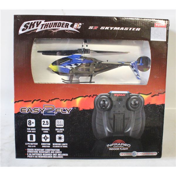 RC SKY THUNDER HELICOPTER