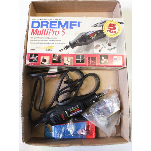 DREMEL MULTIPRO CORDED TOOL IN BOX