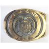 Image 1 : ESTATE SOLID BRASS MENS BELT BUCKLE 1983