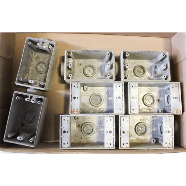 8 FS BOXES - USED