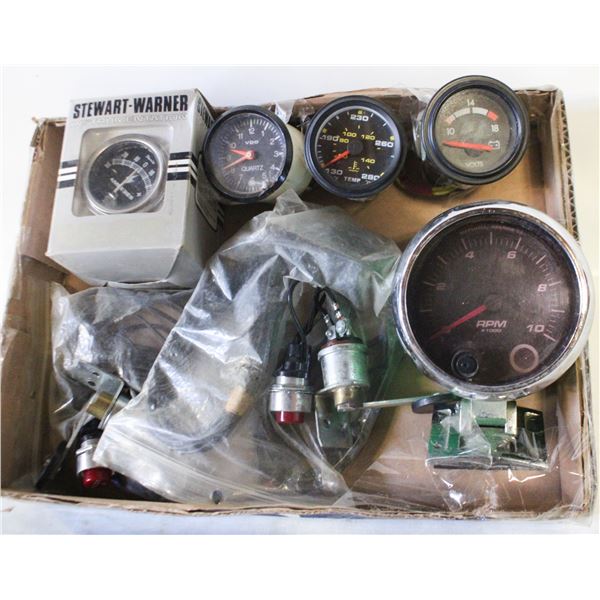 LOT OF ASST'D VEHICHLE GAUGES