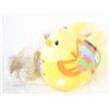 Image 1 : ESTATE BIRD HAND PAINTED COIN BANK + CARVED