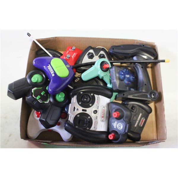 LOT OF ASSORTED RC CONTROLLERS