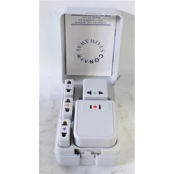 CONAIR STOWAWAY INTERNATIONAL CONVERTER KIT