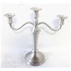 Image 1 : BRUSHED NICKEL 12" CANDELABRA