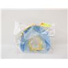Image 1 : 2 PACK WATERPROOF ADJUSTABLE SILICONE BATH HAT FOR