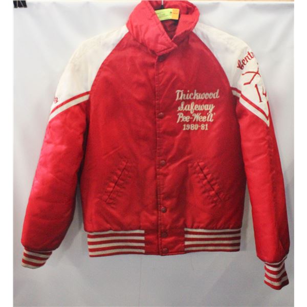 VINTAGE BOMBER JACKET 1980-81 THICKWOOD