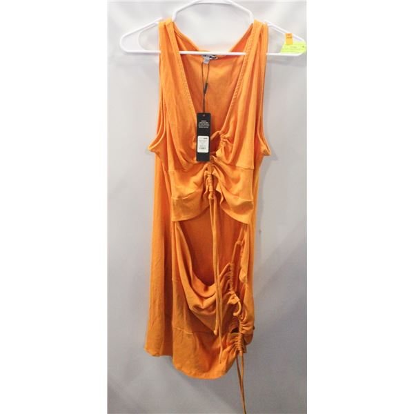 NEW/TAGS LADIES 2X ELECTRIC RIBBED MINI DRESS