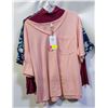 Image 1 : NEW ASSORTED WOMENS TOPS W/TAGS LG