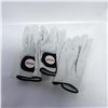 Image 1 : BAG OF 3 KIRKLAND GOLF GLOVES RIGHT HAND WHITE