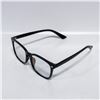 Image 1 : FULL-RIM PLASTIC READING GLASSES BLACK