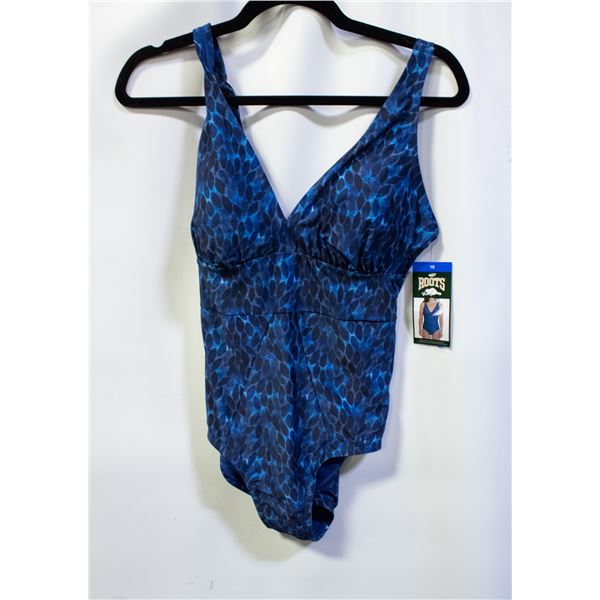 NEW WOMENS SZ 10 ROOTS 1PCS SWIMSUIT