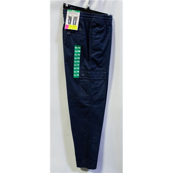 NEW BUFFALO DAVID BITTON MENS XL CARGO PANTS