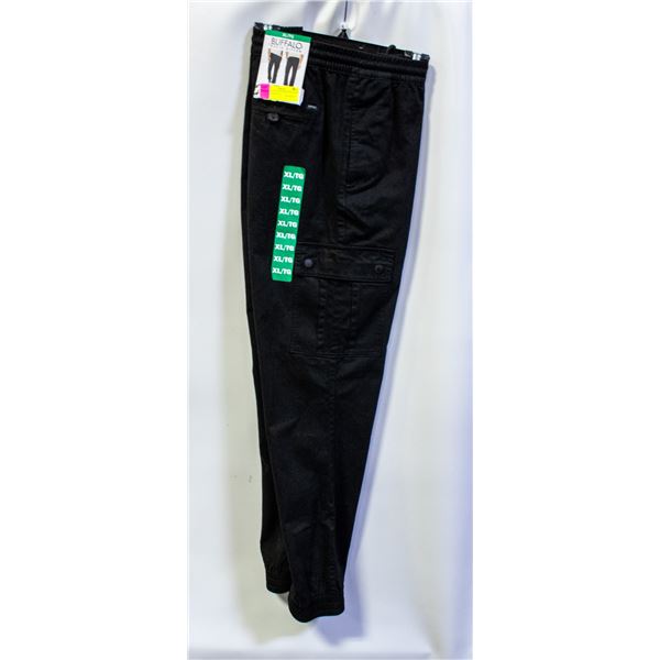 NEW BUFFALO DAVID BITTON MENS XL CARGO PANTS