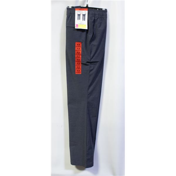 NEWONEIL MENS LINED 2XL 30" INSEAM RELAX FIT PANTS