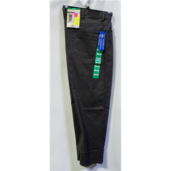 NEW ENGLISH LAUNDRY MENS 38 X 30 - 5 POCKET PANTS