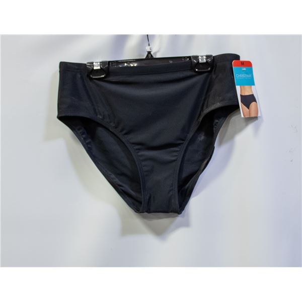 NEW CHRISTINA WOMENS MEDIUM BLACK TANKINI BOTTOMS