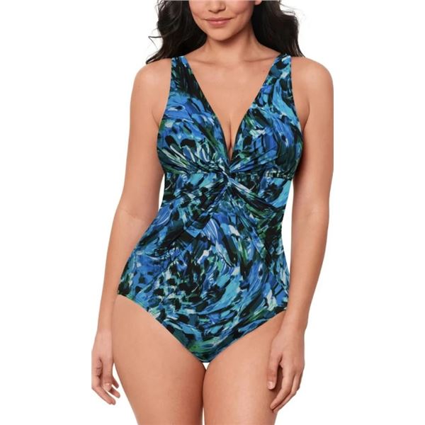 NEW MIRADONNA BY MIRACLESUIT ONE PIECE SWIMSUIT 8