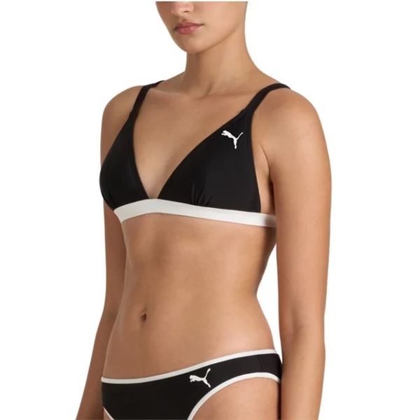 NEW PUMA BLACK 2 PIECE BIKINI SET SIZE M