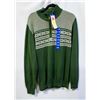 Image 1 : NEW WEATHERPROOF VINTAGE MEN'S GREEN SWEATER L