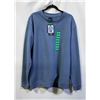 Image 1 : NEW GAP MEN'S BLUE FLEECE CREW SIZE XL