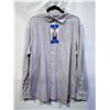 Image 1 : NEW KIRKLAND MEN'S LIGHT GREY DRESS SHIRT SIZE L