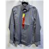 Image 1 : NEW KIRKLAND MEN'S GREY DRESS SHIRT SIZE M