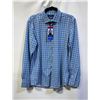 Image 1 : NEW NAUTICA MEN'S SLIM FIT BLUE DRESS SHIRT M