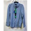Image 1 : NEW NAUTICA MEN'S SLIM FIT BLUE DRESS SHIRT XL
