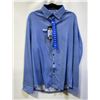 Image 1 : NEW MODERN ENGLISH BLUE MEN'S DRESS SHIRT L
