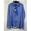 Image 1 : NEW MODERN ENGLISH BLUE MEN'S DRESS SHIRT L