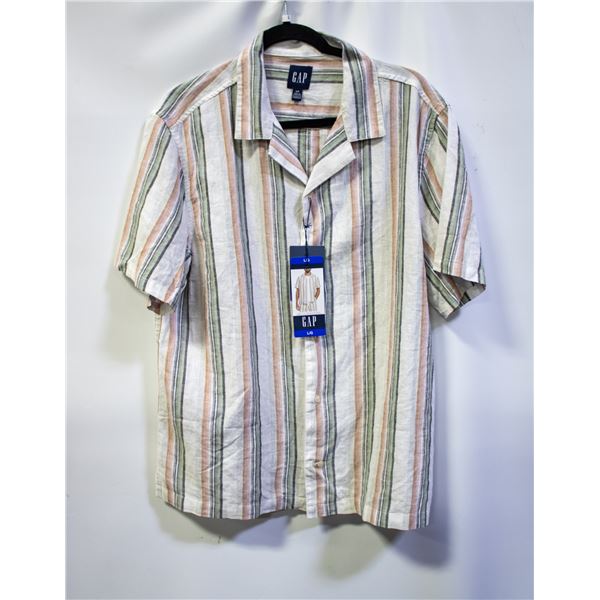 NEW GAP MEN'S CASUAL BUTTON SHORT SIZE L
