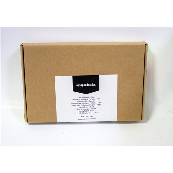 NEW LAPTOP SLEEVE BLACK - 8"