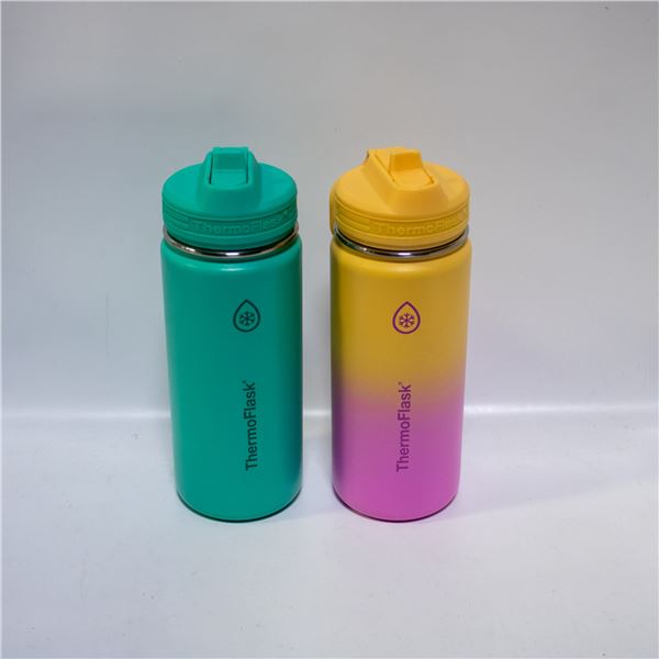 2 PACK OF THERMOFLASK INSULATED WATER BOTTLES
