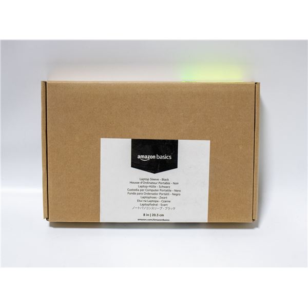 NEW LAPTOP SLEEVE BLACK - 8"