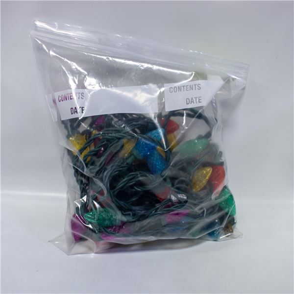 SYLVANIA STAY-LIT LED C9 COLOUR STRING LIGHTS