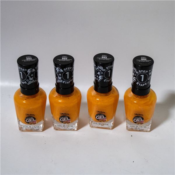 LOT OF 4 NEW NAIL POLISH
