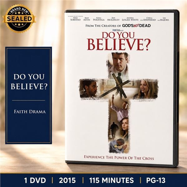 NEW DVD "DO YOU BELIEVE?" FAITH DRAMA 2015