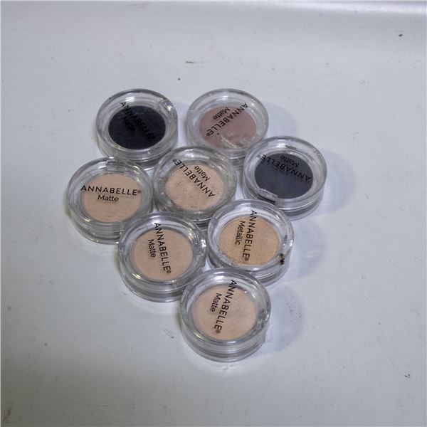 NEW 8 PACK 1.5G ASSORTED SINGLE EYESHADOW