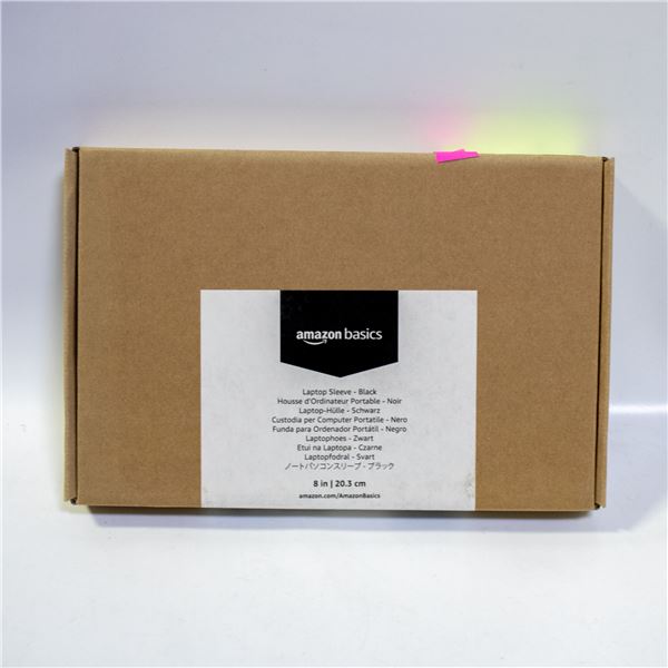NEW LAPTOP SLEEVE BLACK - 8"