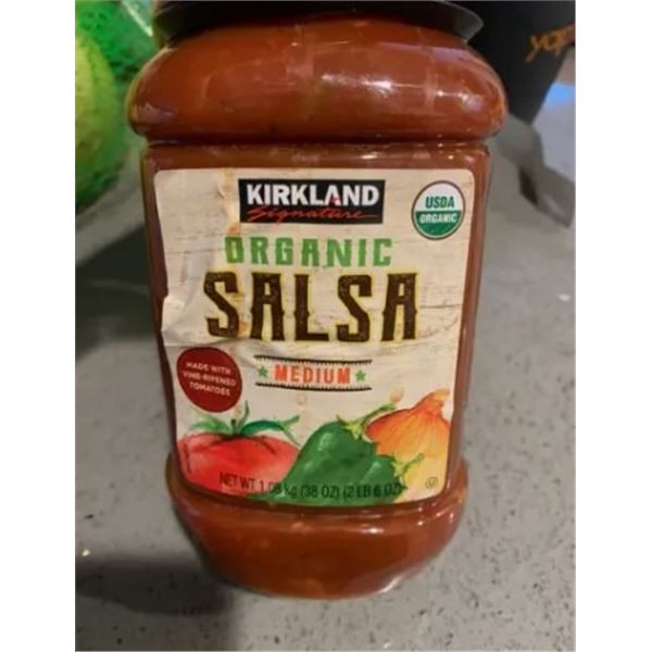 NEW 1L KIRKLAND ORGANIC SALSA MEDIUM