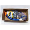 Image 1 : FLAT OF SNORKEL, GOGGLES, SWIM GOGGLES,