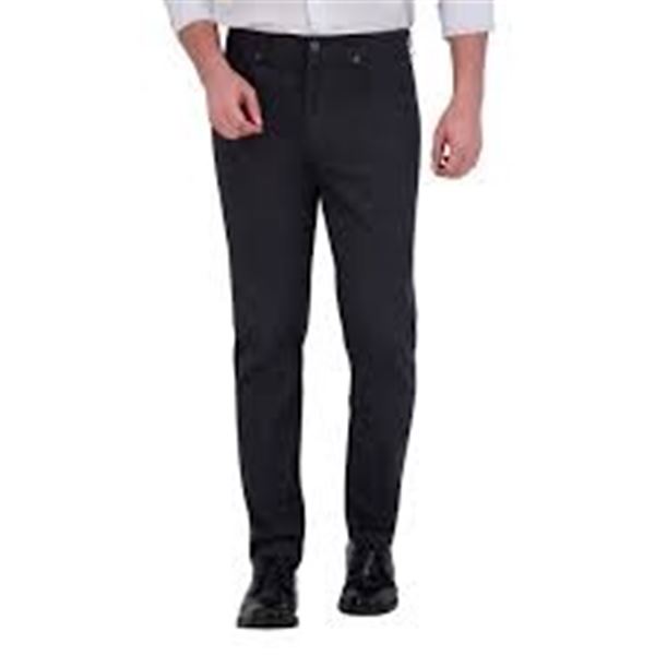 NEW KIRKLAND BRUSHED 5 POCKET GREY PANTS 38 X 32