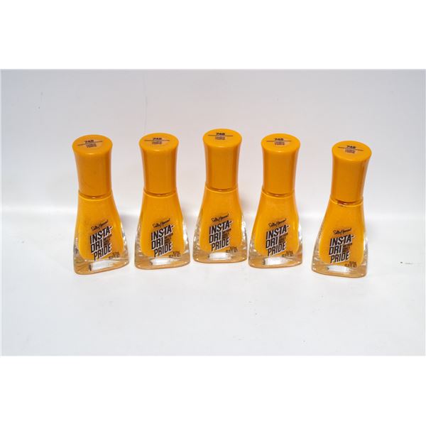 LOT OF 5 NEW NAIL POLISH