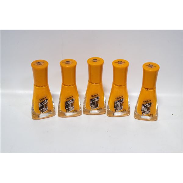 LOT OF 5 NEW NAIL POLISH