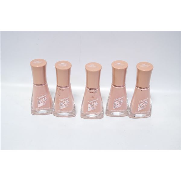 LOT OF 5 NEW NAIL POLISH