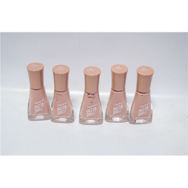 LOT OF 5 NEW NAIL POLISH